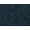 thumbnail image 2 of Colonial Mills 7' x 9' Navy Blue Reversible Oval Handcrafted Accent Area Rug, 2 of 2