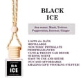 thumbnail image 3 of Ocean and Black Ice Car Air Freshener Diffuser, Hanging Fragrance Oil Bottles, Fresh Marine and Cool Musk Scent, Long Lasting Aroma, 2 Pack, 3 of 10