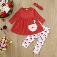 thumbnail image 3 of Conjunto Navideño Saeaby 3 piezas Camisa y Pantalón para Bebé 18-24 meses, 3 of 9