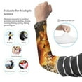 thumbnail image 3 of Sunflower Protection Cooling Arm Sleeves For Men Women, Uv Compression Cooling Sleeve For Sports, 3 of 5
