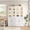 White-2PCS, variant on IDEALSOUL 71" Tall Bookcase with Doors and LED Lights, Black Wooden Bookcase with Charging Station, Freestanding Display Cabinet with Large Storage Space for Living Room, Office, Bedroom