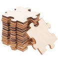 thumbnail image 1 of 100 piezas de rompecabezas en blanco, rompecabezas de madera sin terminar, colorea tus propios rompecabezas para niños, 1 of 6