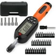 thumbnail image 4 of Digital Torque Screwdriver Set 38pcs, 1/4" Drive, 1.01–106.2 in-lbs / 0.11–12 Nm, LED & Vibration Alerts, Precision Torque Wrench for Gunsmiths, Scope Mounting, Electronics, 4 of 4