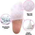 thumbnail image 5 of 3 Pairs Upgrade Mesh Toe Topper Liner Socks Breathable No Show Half Socks…, 5 of 6