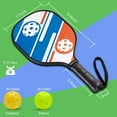 thumbnail image 3 of BEIVES Wood Pickleball Paddles Set of 4 - Pickle Ball Rackets with Indoor Outdoor Balls & Bag, 3 of 8