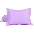 thumbnail image 1 of 2 Pcs Taies d'Oreiller Lavande 1800 SERIES Microfibre King Oxford, 1 of 2
