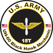 5.5 Inch U.S. Army MOS 15T UH-60 Black Hawk Mechanic