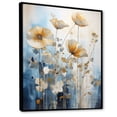 thumbnail image 2 of Designart "Serenity In Minimalist Beige And Gold Botanicals I" Plants Floater Framed Canvas Prints, 2 of 5