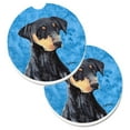 thumbnail image 1 of Blue Doberman Set of 2 Cup Holder Car Coaster, 1 of 1