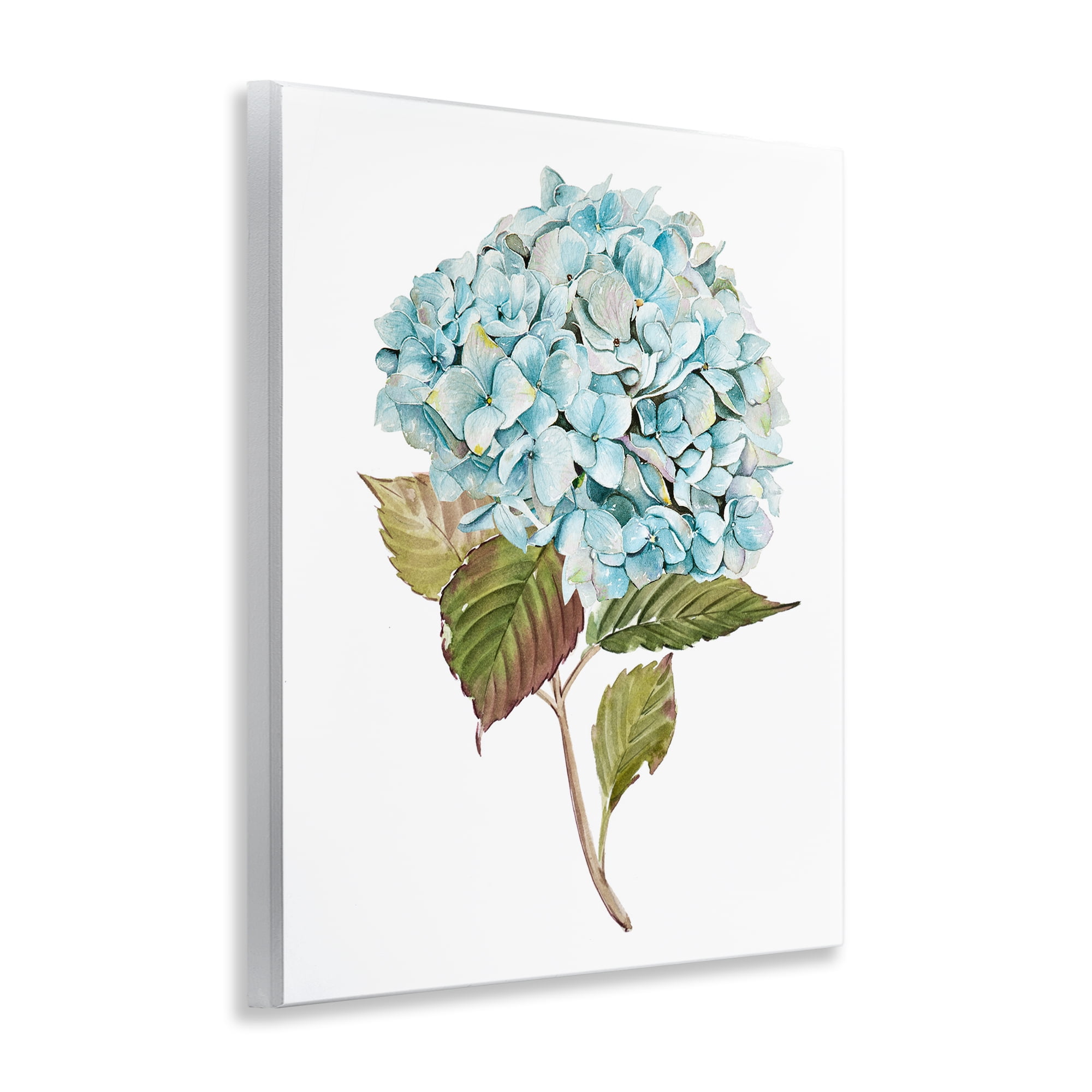 Stupell Industries Simple Hydrangea Bud Botanical & Floral Painting Unframed Art Print Wall Art, 11 x 14