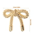 thumbnail image 2 of FONDOTIN 10Pcs Golden Bow Buttons Decorative Sewing Fasteners for Parties and Events, 2 of 8