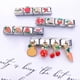 thumbnail image 3 of 2024 New Women Vegetable and Fruit Series Modular Charms Italian Links Fit 9mm Stainless Steel Elastic Bracelet Making Jewelry, 3 of 5