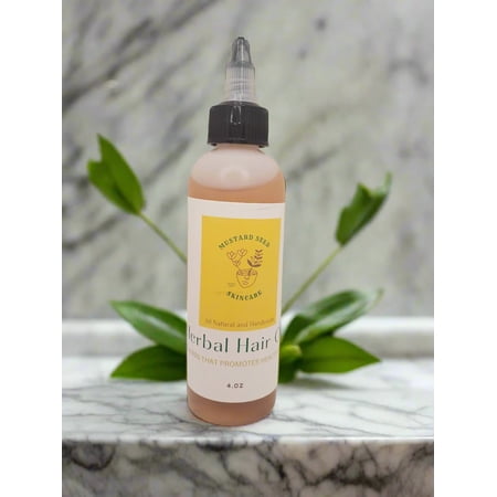 18 Herb Hair Oil by Mustard Seed Skincare, LLC