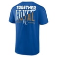thumbnail image 3 of Men's Fanatics Royal Kansas City Royals Hometown Collection Together T-Shirt, 3 of 3