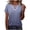 Navy, variant on DeHolifer Women's T-Shirts V-Neck Cross Casual Printed Short Sleeve Summer Lightweight Tee Tops Wine S