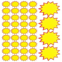 SWETRACE 100Pcs Retail Price Tags Pricing Stickers for Business Owners 2.75X1.97X0.04in