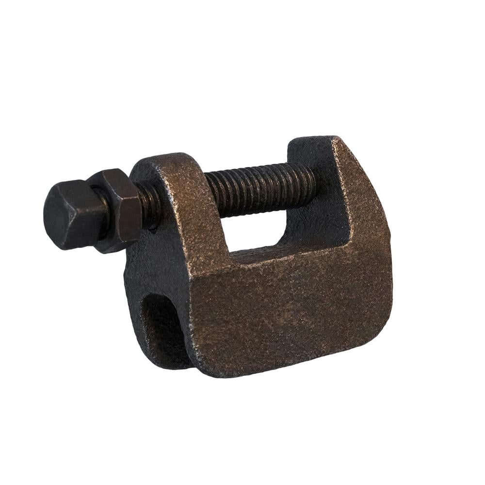 Highcraft Wide Mouth Beam Clamp for 1/2 in. Threaded Rod in Uncoated Steel (10-Pack)
