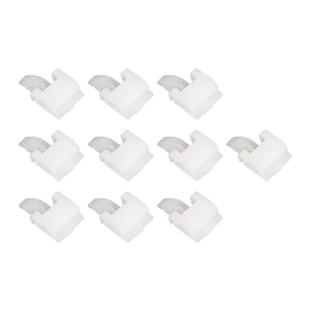 New Door Glass Seal Weatherstrip Clips 10x Fit for 1988-90 Toyota Land Cruiser