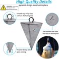 thumbnail image 2 of CNKOO Pyramid Sinkers 4 Pack  32 oz Fishing Weights for Saltwater Surf Gear Tackle, 2 of 8