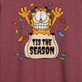 thumbnail image 3 of Garfield - Tis The Reason - Women's Lightweight French Terry Long Sleeve Shirt, 3 of 5