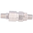 thumbnail image 1 of Coupler Air Coupler Nickel Plated Stainless Steel Self Locking Quick Connect Pneumatic Hose Fittings, 1 of 7