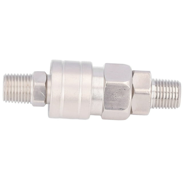 Coupler Air Coupler Nickel Plated Stainless Steel Self Locking Quick Connect Pneumatic Hose Fittings