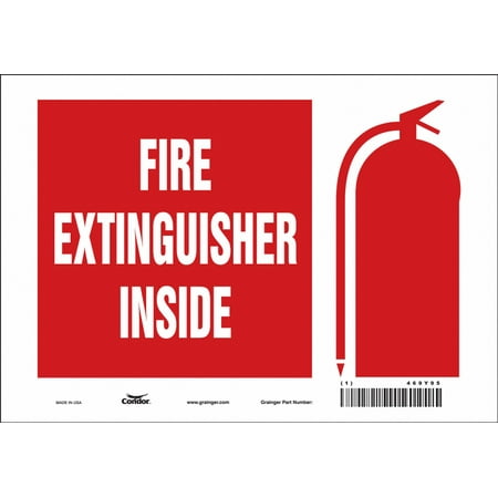 

Condor Safety Sign 7 in x 10 in Vinyl 469Y95 469Y95 ZO-G5613093