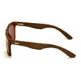 thumbnail image 4 of Men Genuine Bamboo Large Full Lens Sunglasses Reader - Tinted Reading Glasses 145mm Wide NOT BIFOCAL +2.50, 4 of 5