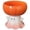 Pink, variant on Halloween Safe Candy Bowl, Pumpkin Treat Holder for Candy Cookies Snacks Trick or Treat Table Decor