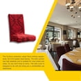 thumbnail image 2 of Toystoory Fundas para sillas Sofá Funda de sofá de estilo europeo Sin reposabrazos Cojín decorativo Protector elástico Accesorios de hotel Decoración del hogar Rojo Toystoory HA065452-04, 2 of 6