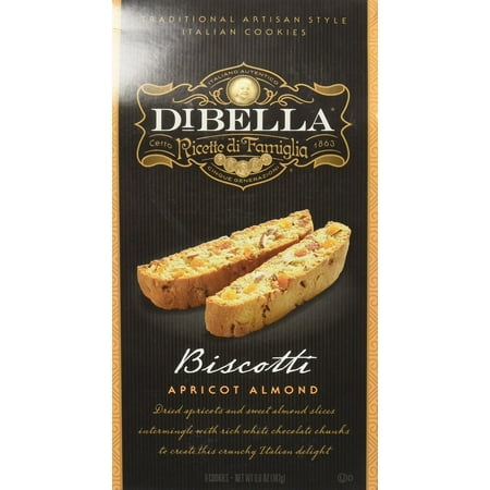 Almond Fat Free Biscotti - DiBella Baking Company Biscotti, Apricot Almond