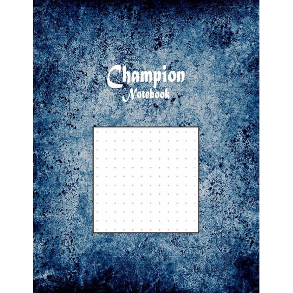 Champion Notebook: 1/3" Cross Grid Graph Paper Rule (Paperback)