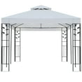 thumbnail image 2 of vidaXL Gazebo 3x6 m Blanc, 2 of 5