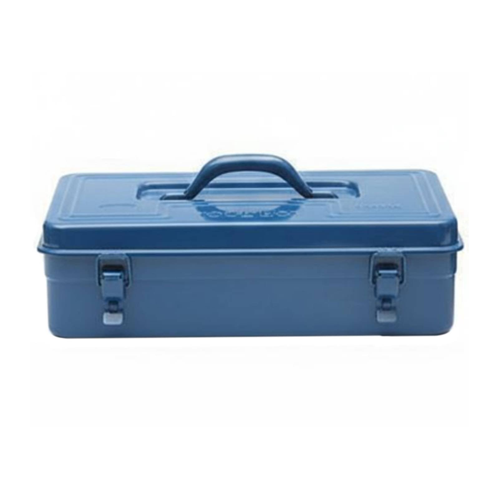 predolo Metal Toolbox Multi-Purpose Metal Tool Storage Heavy Duty Portable Tool Chest for DIY Enthusiasts, Mechanics, Car, Garage, Job Site, Blue, 410A
