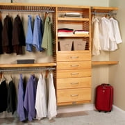 John Louis Home 16 in. Depth Deluxe <mark>Organizer</mark> with Doors - 5 Drawers - (6 & 8 in. Deep)