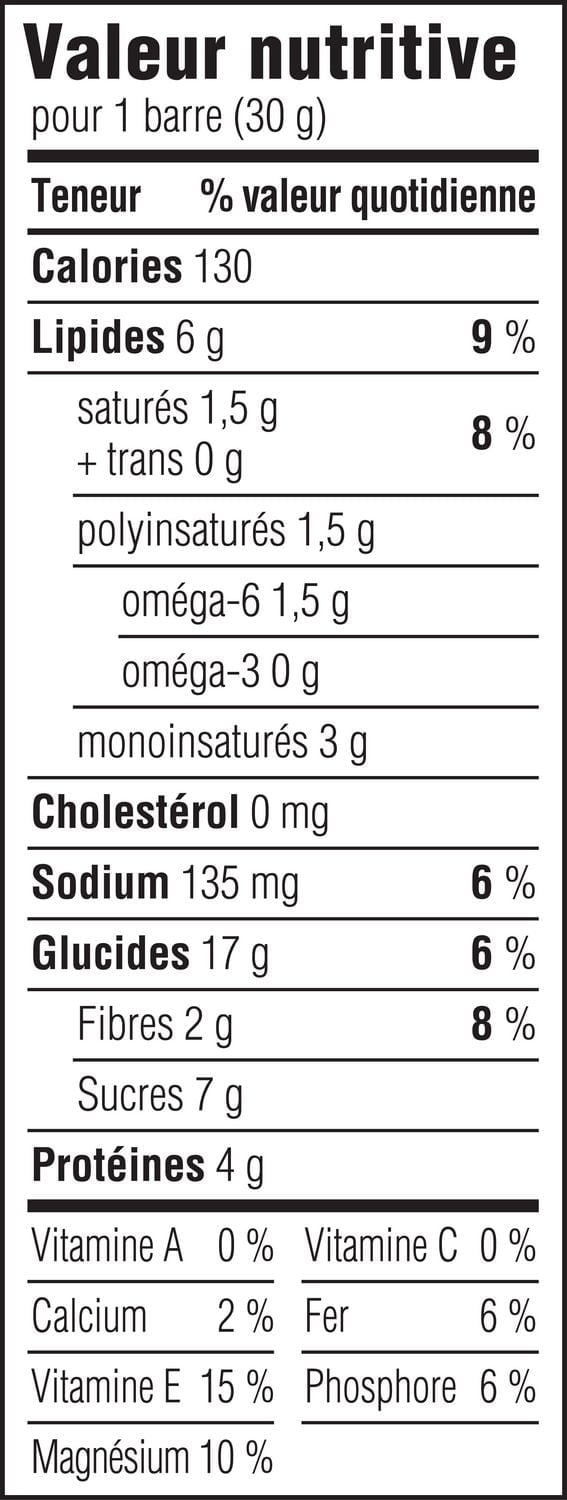 Clif Kid Zbar Centre Chocolat et beurre d’arachide Barre énergétique biologique