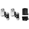 thumbnail image 3 of Rockville RHSB4 Hidden Wall Mount Swivel Satellite/Bookshelf Speaker Brackets, 3 of 3