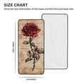 thumbnail image 2 of Cotton Bath Towels for Bathroom - Vintage Rose Botanical Art Microfiber Quick Dry Towels for Body Bath Sheets, Personalized Beach Towel, Soft Shower Towels for Travel Home Beach 27*55in, 2 of 7