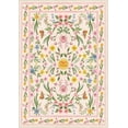 thumbnail image 3 of Pink Butterfly Floral Area Rug,Washable Girls Nursery Rug For Bedroom, Playroom Or Kids Room,Cute Soft Non-Slip Carpet For Dorm, Classroom Or Girl Room Decor 3x4ft, 3 of 6