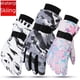 thumbnail image 2 of Guantes de esquí de tres capas de algodón con forro polar, gruesos, antideslizantes, cálidos, resistentes al frío y al viento, para hombre y mujer, para invierno, 2 of 6