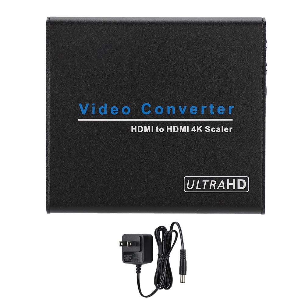 Armadurra HDMI to HDMI 4Kx2K Min-USB 1080P Video Audio Digital Decoding Converter Box 100-240V (US Plug)