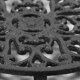 thumbnail image 5 of 3X Salvamanteles Redondos de Hierro Fundido de 6,7 Pulgadas de Hierro con Aislamiento TéRmico, Agarraderas Antideslizantes para la DecoracióN de la Mesa de Comedor de la Cocina, 5 of 5