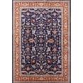 thumbnail image 1 of Ahgly Company Indoor Rectangle Mid-Century Modern Purple Lily Purple Oriental Area Rugs, 8' x 10', 1 of 6