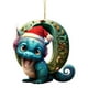thumbnail image 1 of pstuiky Colgante navideño con letras de dinosaurio para bebé acrílico plano para árbol de Navidad decoración del hogar, 1 of 1