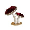 thumbnail image 4 of Decoración de mesa navideña Estatua de espuma Estantería Letrero Figura Figura navideña Centro de mesa para chimenea Inauguración de la casa Comedor Hongos rojos 2, 4 of 8