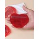 thumbnail image 2 of 10pcs Heart shaped Gift Bag, Clear Plastic Self Locking Resealable Bag Small Dustproof Jewelry Pouch, 2 of 4