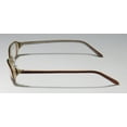thumbnail image 4 of NEW VERA WANG V104 WOMENS/LADIES DESIGNER FULL-RIM BROWN UNIQUE SHAPE DESIGNER FANCY FRAME DEMO LENSES 53-17-135 EYEGLASSES/EYEWEAR, 4 of 9