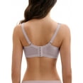 thumbnail image 3 of INSPIRE CHIC Nursing Bra for Women Lace Front Closure Adjustable Straps Pumping Maternity Underwear D 38 Taro Purple, 3 of 4