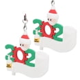 thumbnail image 3 of 2pcs Christmas Decoration Blessing Tree Hanging Pendant Santa Claus Holiday Decor#1, 3 of 14