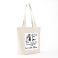 thumbnail image 7 of CafePress - Ask Not Editor Tote Bag - Unisex Canvas Tote Bag, Beige, 1-Piece, 7 of 7